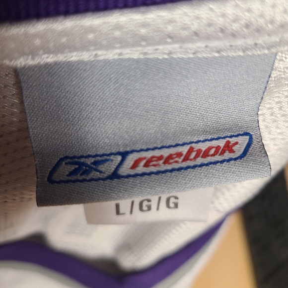 KINGS #4 WEBER Reebok Jersey Size L - Picture 7 of 8